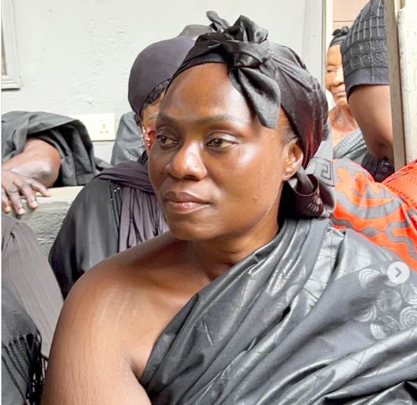 Maame Gold laid her father to rest on September 20, 2025