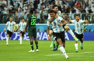 Lionel Messi's Argentina will be in the World Cup's knockout rounds