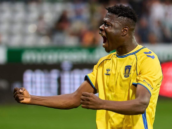 Emmanuel Yeboah scores as Brondby advance in Europa Conference League