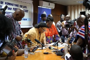 Chairperson of the Electoral Commission, Charlotte Osei fired for incompetence by the president