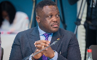 Samuel Nartey George is the Minister of Communication, Digital Technology and Innovations