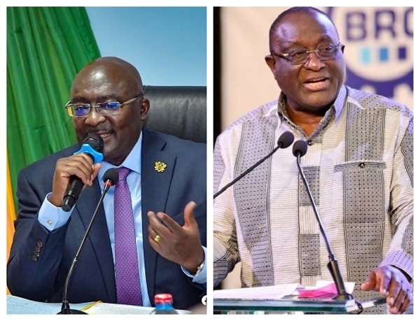 Mahamudu Bawumia and Alan Kyerematen