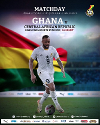 Ghana are third with 6 points from three games