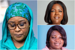 Hajia Amina Adam, Lydia Seyram Alhassan And Ophelia Mensah Hayford