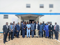 Participants at the event in a group photography