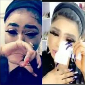 Bobrisky mourns Davido and Chioma's 3-year-old