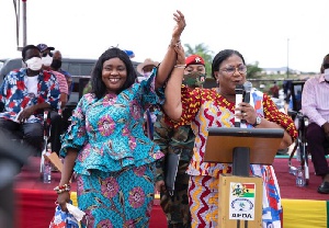 NPP PC for Ada, Sarah Pobee and First Lady, Rebecca Akufo-Addo