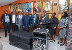 Speaker Bagbin donates public address system to Ghana Law School