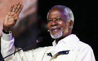 The late former UN Secretary General, Kofi Annan