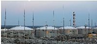 A refining and petrochemical plant in Nizhnekamsk
