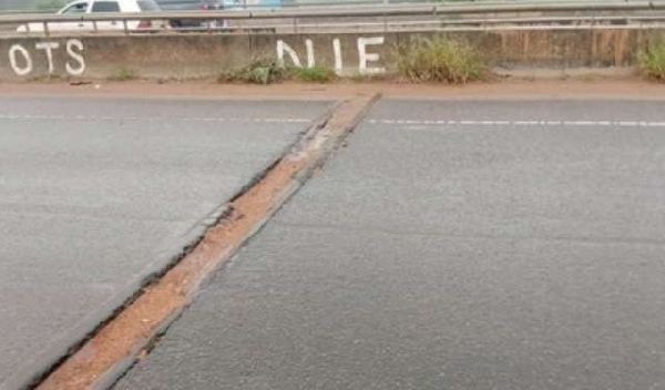 The repair project is focused on reinforcing the bridge's expansion joints