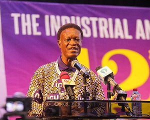 Morgan Ayawine is the General Secretary of Industrial and Commercial Workers’ Union