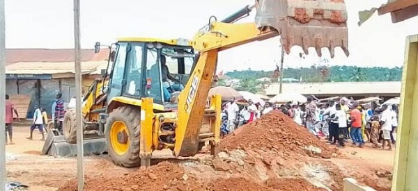 Assin North constituency has in the past few days witnessed the deployment of over 15 roads