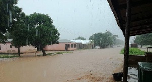 Heavy rain and stormy weather ravaged parts of Tamale, the Northern regional capital on Tuesday
