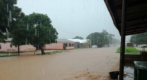 Heavy rain and stormy weather ravaged parts of Tamale, the Northern regional capital on Tuesday