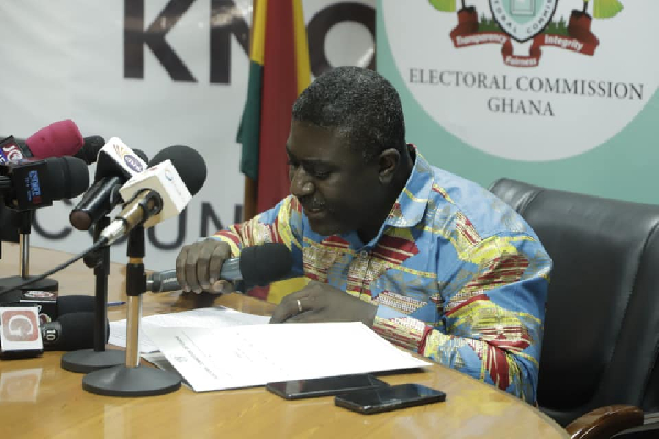 Dr Bossman Asare is the Deputy Chairman in charge of Corporate Services at the Electoral Commission