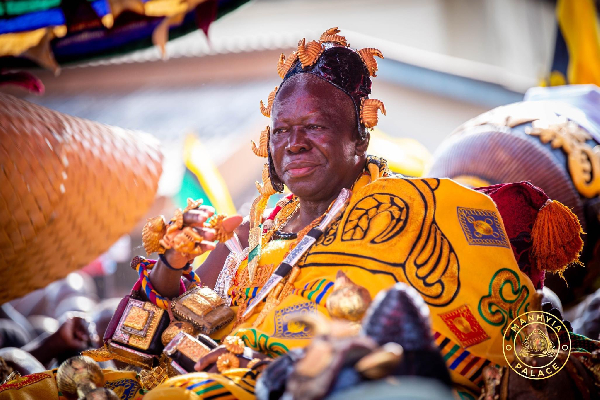 We must fight Galamsey head-on – Otumfuo to GBA