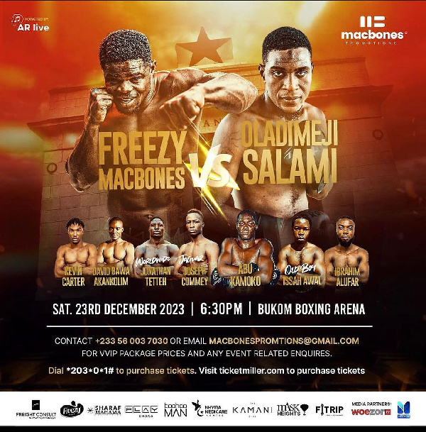 McBones will fight Salami on Saturday