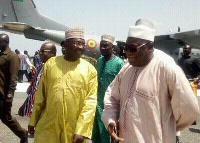 Vice President Dr. Mahamudu Bawumia's arrival in the Upper West Region