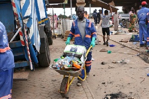 Zoomlion yesterday began an exercise to keep the scene of the incident clean