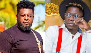 Artiste manager Bullgod and dancehall artiste, Shatta Wale