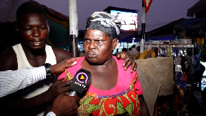 Julie Adom, trader expressing her frustration Julie Adom, trader expressing her frustration
