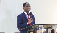 The Chairman of the Church of Pentecost, Apostle Eric Nyamekye