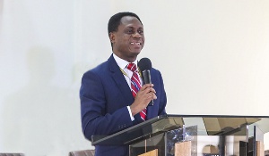 The Chairman of the Church of Pentecost, Apostle Eric Nyamekye