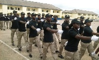 NSS recruits undergoing training