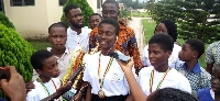 Some participating students in the quiz competition