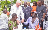 Rev Father Campbell lauded Dr. Mahamudu Bawumia for embracing the cured lepers