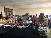 Members of the committee at the meeting