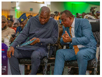 Ernest Brogya Genfi together with President John Dramani Mahama