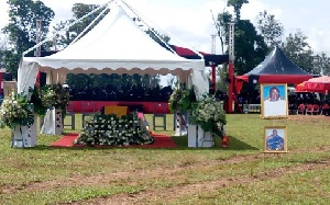 Late Appiah Menkah laid to rest