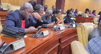 The majority MPs were largely focused on their mobile phones during the budget presentation
