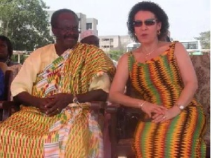 Dr. and Mrs. Nduom