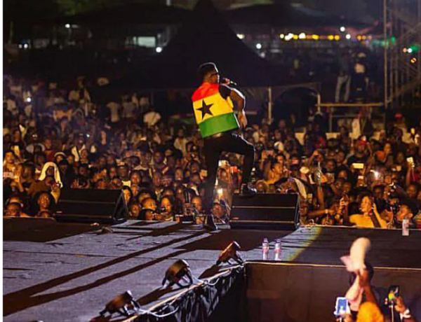 A scene from an outdoor event