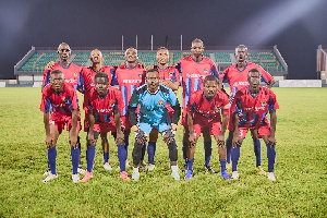 The Ghana Army team squad are determined to excel in the UG Corporate Football League