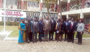 TVET Governing Council in a group photograph