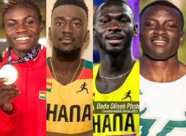 L-R: Rose Yeboah, Joseph Paul Amoah, Benjamin Azamati and Ibrahim Fuseini