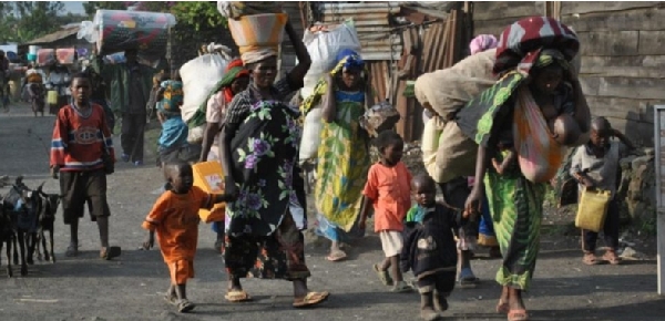 Tens of thousands in eastern DR Congo have been forced from their homes in the past few weeks