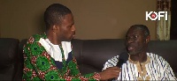 Kofi Adoma Nwanwani interviewing Prophet Emmanuel Badu Kobi