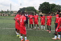 Ghanaian international Derrick Jones Amanianpong