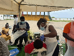 Free dental treatment in Cape Coast by Afriwave Telecom Ghana Limited