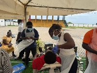 Free dental treatment in Cape Coast by Afriwave Telecom Ghana Limited