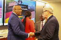 Ghana’s Ambassador to the United States, Victor Emmanuel Smith among some US delegation