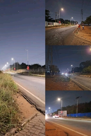 UPSA UGBS Road Streetlights 