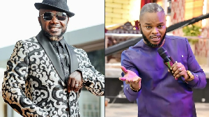 Osebo said he meant no disrespect to Bishop Obinim after recording a video with the preacher’s wife Osebo said he meant no disrespect to Bishop Obinim after recording a video with the preacher’s wife