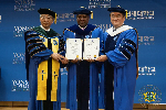 President Mahama awarded Honorary PhD in South Korea