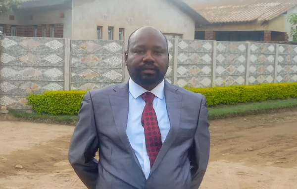 Jo Stak after attending church on a Sunday in Harare